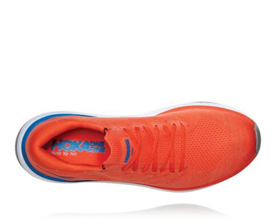 Hoka One One Running Shoes Mens Red - Cavu 3 - 65102GEWC